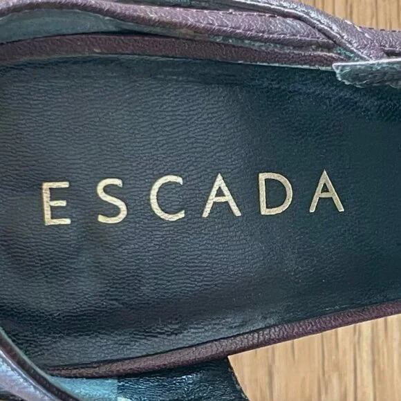 The prettiest pumps! Vintage Escada, 39.5 - Picture 8 of 10